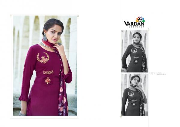 Vardan Sarshiya 1 Smooth Designing Kurti Bottom And Dupatta Catalog